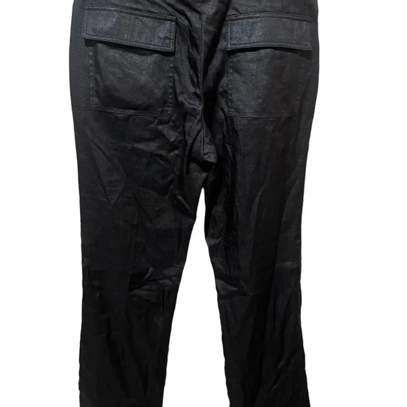 Burberry Zip Detailed Linen Blend Pants - Picture 8 of 9